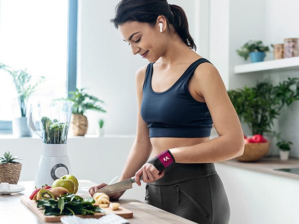 Fitomo Ultra-Thin Ergonomic Wrist Brace with Soft Thumb for Left Right Hand - Breathable Yoga Fabric & Compression Strap Wrist Guard for Women's Fitness - 0.5mm Seamless Wrist Support Companion for Typing, Handworking, Motorcycling, All-night Sleeping