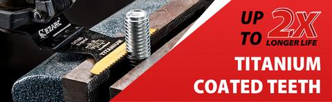 Titanium Oscillating Saw Blades  Set For Multi Purpose,4count Tool Metal