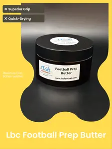 LBC Football Prep Butter 8oz to Mud 18 to 20 Footballs - Football Mudding for Game Prep Leather Footwear