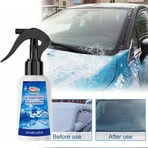 De-icing and Snow Melting Agent | Rapidly Melts Ice and Snow with Fast-Acting Formula Windshield and Window Defroster Suitable for all vehicle types, safe and gentle, easy to use, can be sprayed directly onto windshields Recommended New Year Gift