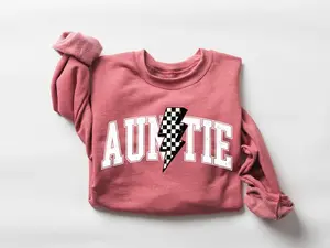 Retro Auntie Sweatshirt, Mothers Day Gift, Christmas Gift For Auntie, Cute Auntie Sweatshirt, Funny Aunt Sweatshirt, Tia Shirt