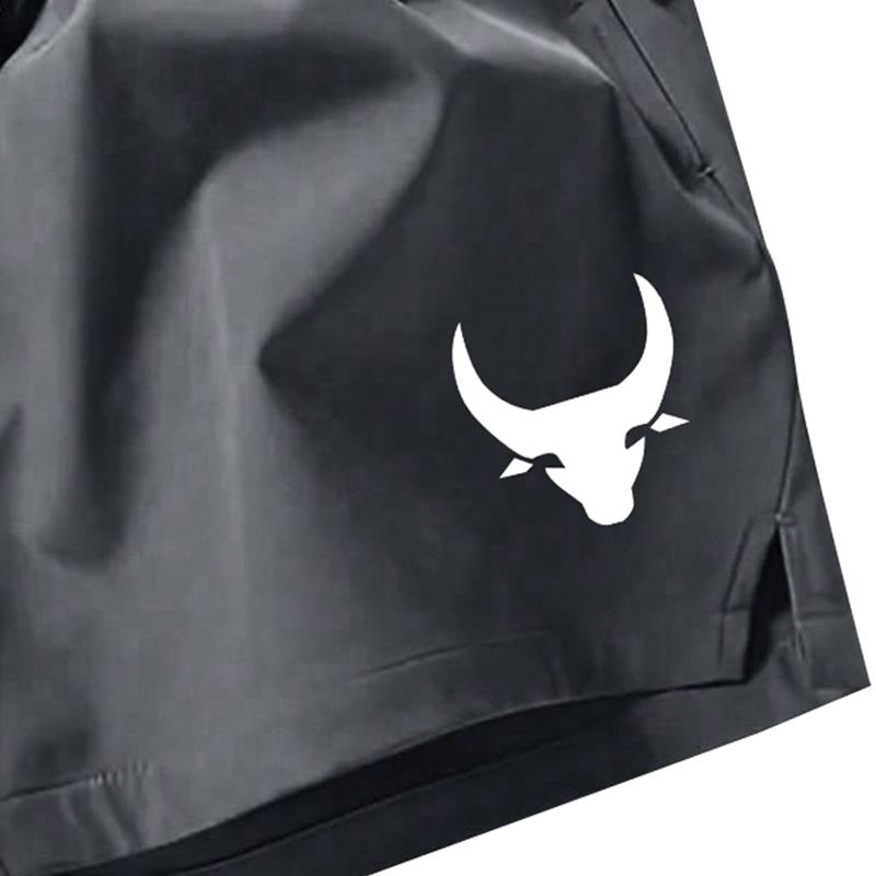 Men's Quick Dry Sports Training Shorts Lightweight for Swimming Running Gym Workouts Beach Use with Elastic Waistband Drawstring Design