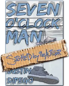 Seven o'Clock Man SIGNED by the AUTHOR urban horror mystery novel