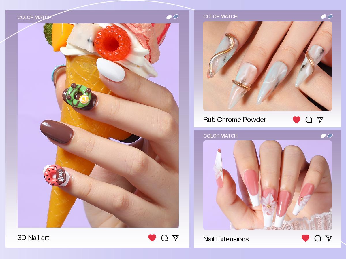 Morovan Solid Builder Nail Gel: 60g Large Capacity Nail Builder Gel for 3D Sculpting Non-Sticky Hard Gels for Nails Extension Carving Soak Off UV LED Salon Home DlY