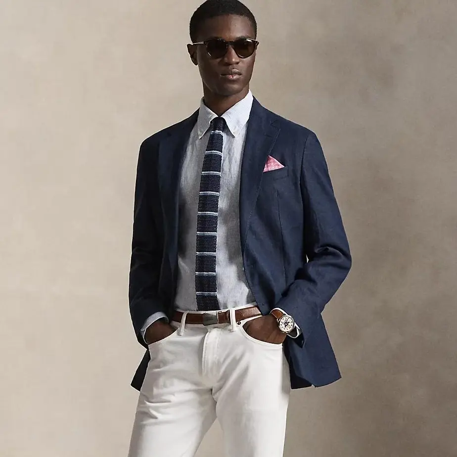 Polo Ralph Lauren - Polo Soft Tailored Fit Linen Suit Jacket Polo Ralph Lauren - Polo Soft Tailored Fit Linen Suit Jacket