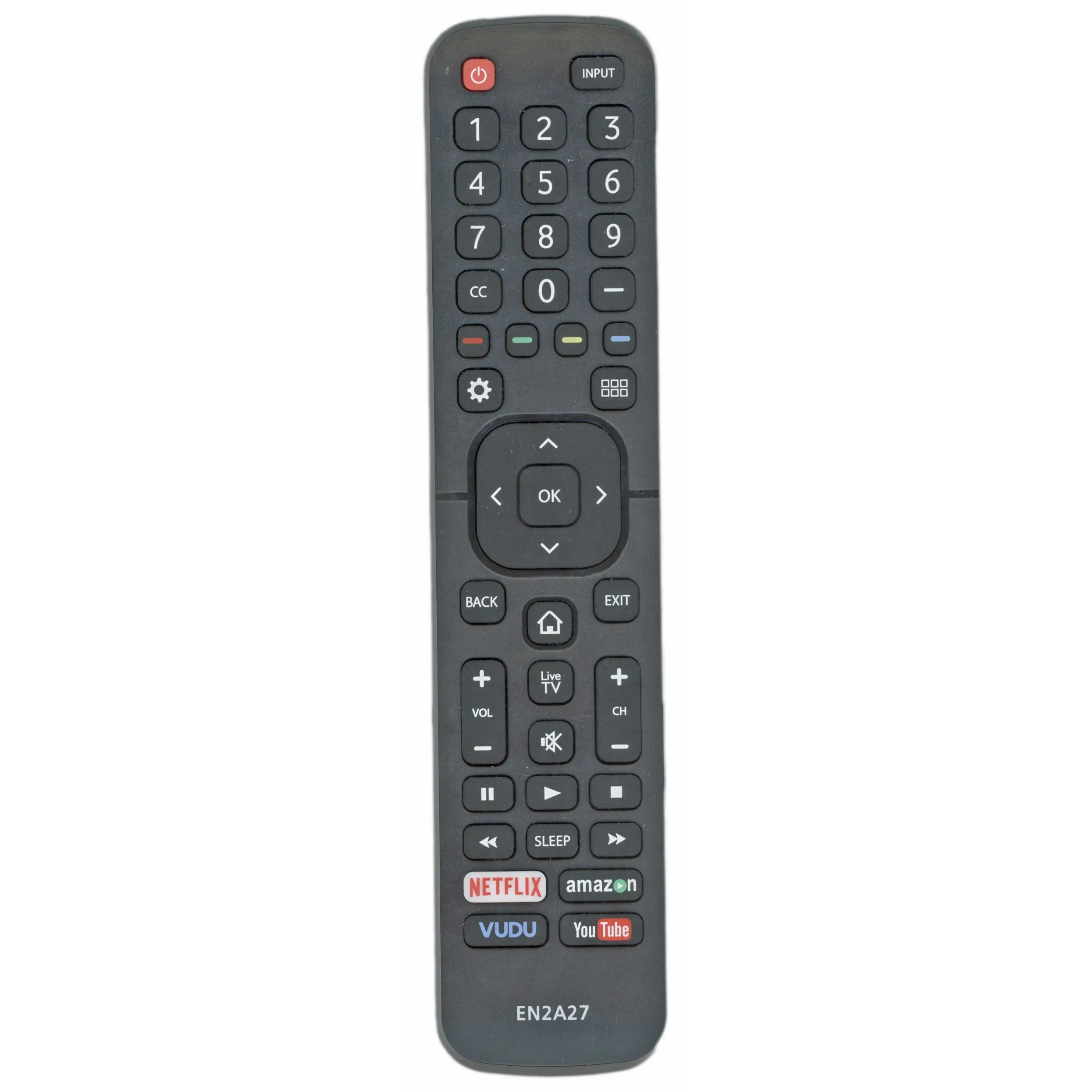 Anderic EN2A27 For Hisense and Sharp TV Remote Control