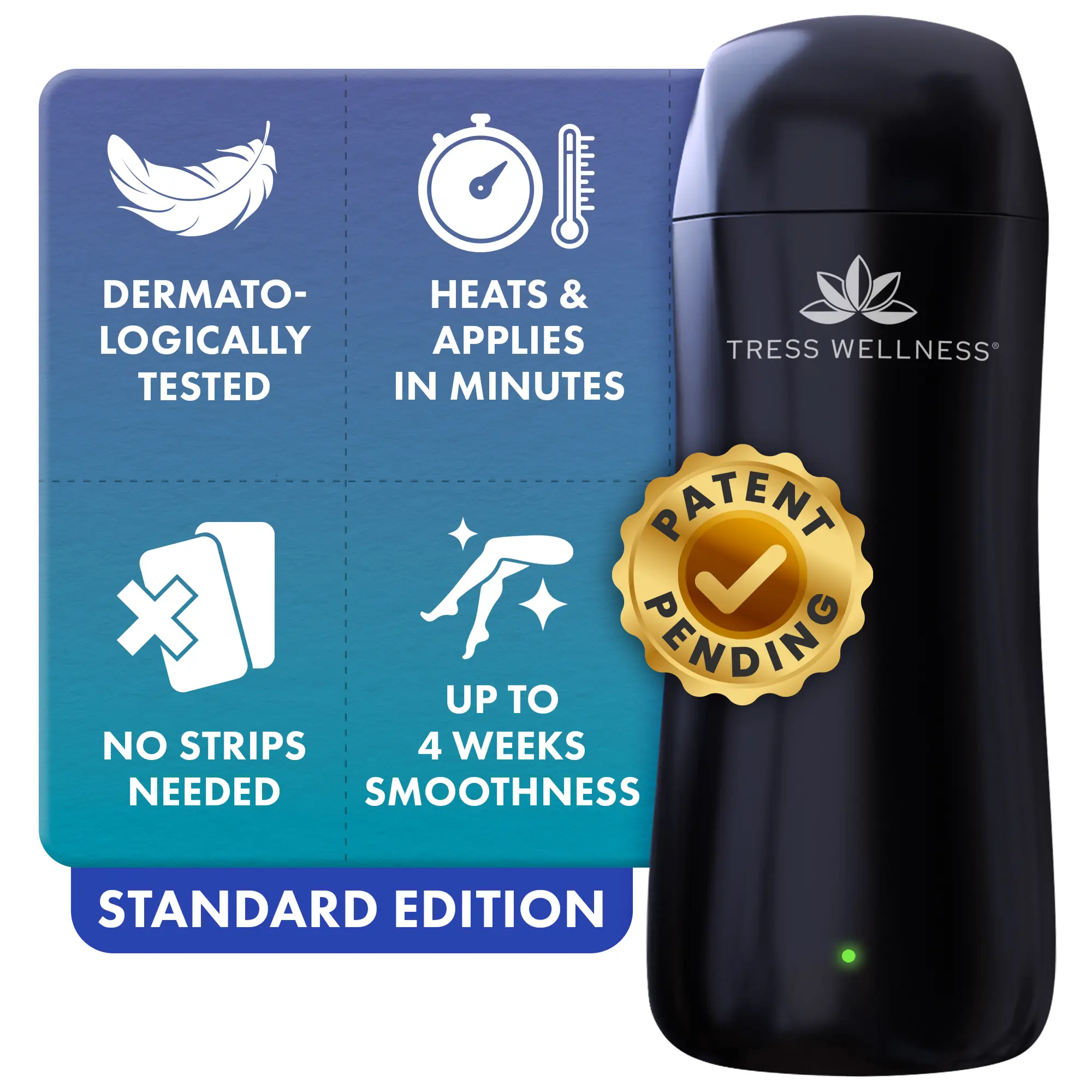 Black Analog Wax Roller