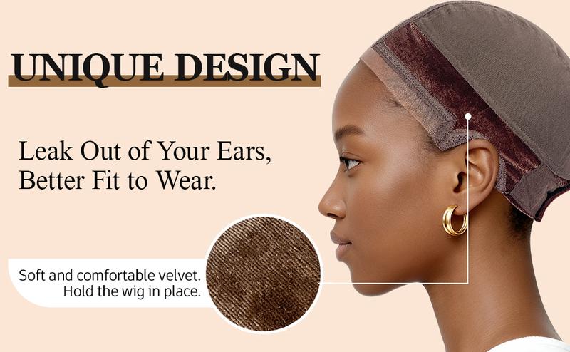 Labhairs Wig Grip Cap - Transparent Lace for Frontal Closure - No Glue Needed - Reusable & Lightweight - Breathable Fabric - Fits Scalp - Breathable - Human Hair Extension Labhairs Wig Grip Cap - Transparent Lace for Frontal Closure - No Glue Needed - Reusable & Lightweight - Breathable Fabric - Fits Scalp - Breathable - Human Hair Extension