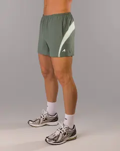 ALPHALETE Dynamic Panel Sports Shorts - Muted Sky