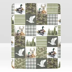 Mallard Duck Blanket Super Soft Cozy Duck Animal Blanket for Toddlers Women Men Cute Duck Blanket for Sofa Bed Outdoor Duck Gift for Duck Lovers