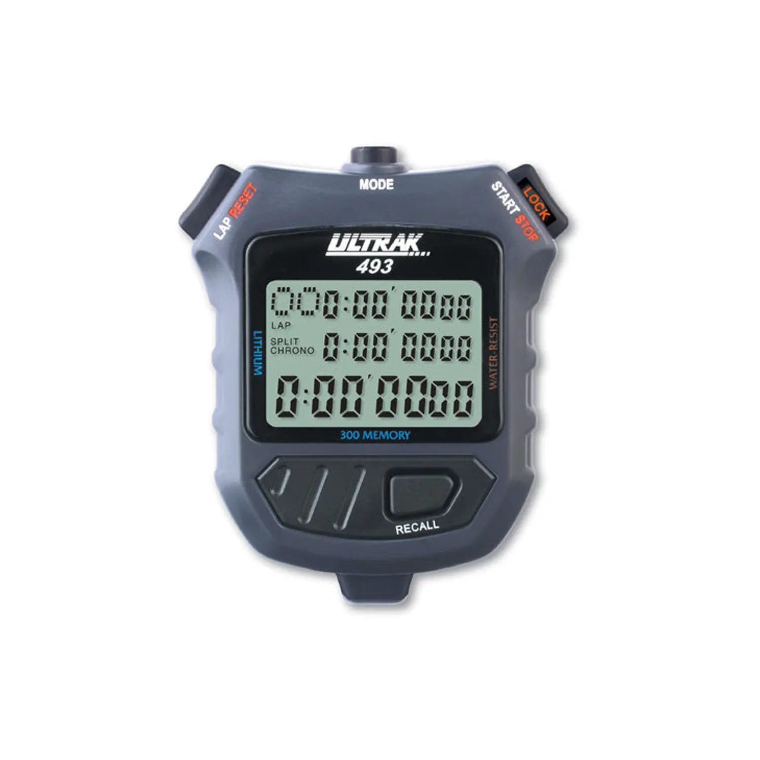ULTRAK 493 - 500 Dual Split Memory Stopwatch