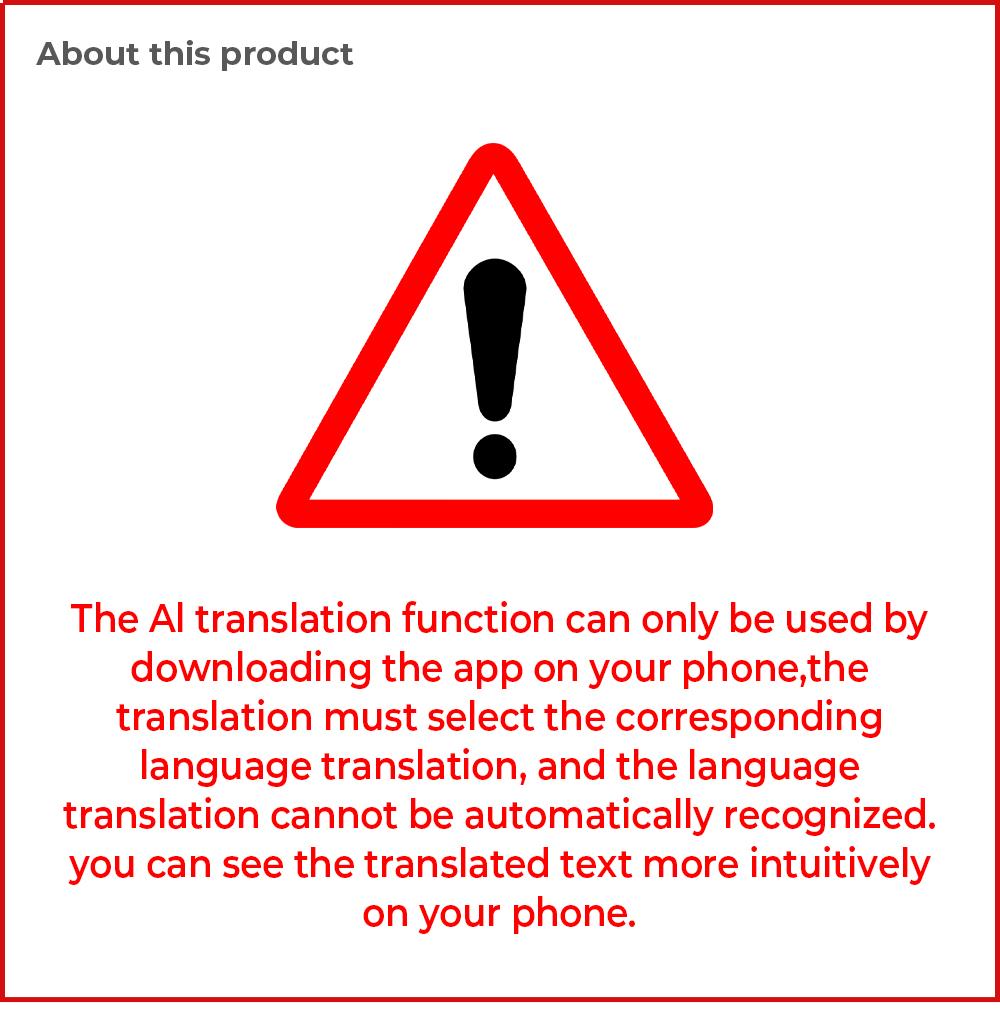 MINISO X30 OWS Translation Wireless Bluetooth Earphones Support 135 Languages Real Time Bluetooth Translation,35Hours Play time,OWS Headphones Long Distance Connection Headset with Charging Case,Light-Weight Headphones Built-in Microphone MINISO X30 OWS Translation Wireless Bluetooth Earphones Support 135 Languages Real Time Bluetooth Translation,35Hours Play time,OWS Headphones Long Distance Connection Headset with Charging Case,Light-Weight Headphones Built-in Microphone