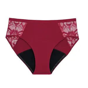 Thinx Ultra-Soft Leakproof Briefs for Women – Reusable, Comfy Period Underwear Holds Up to 12 Tampons - Spicy