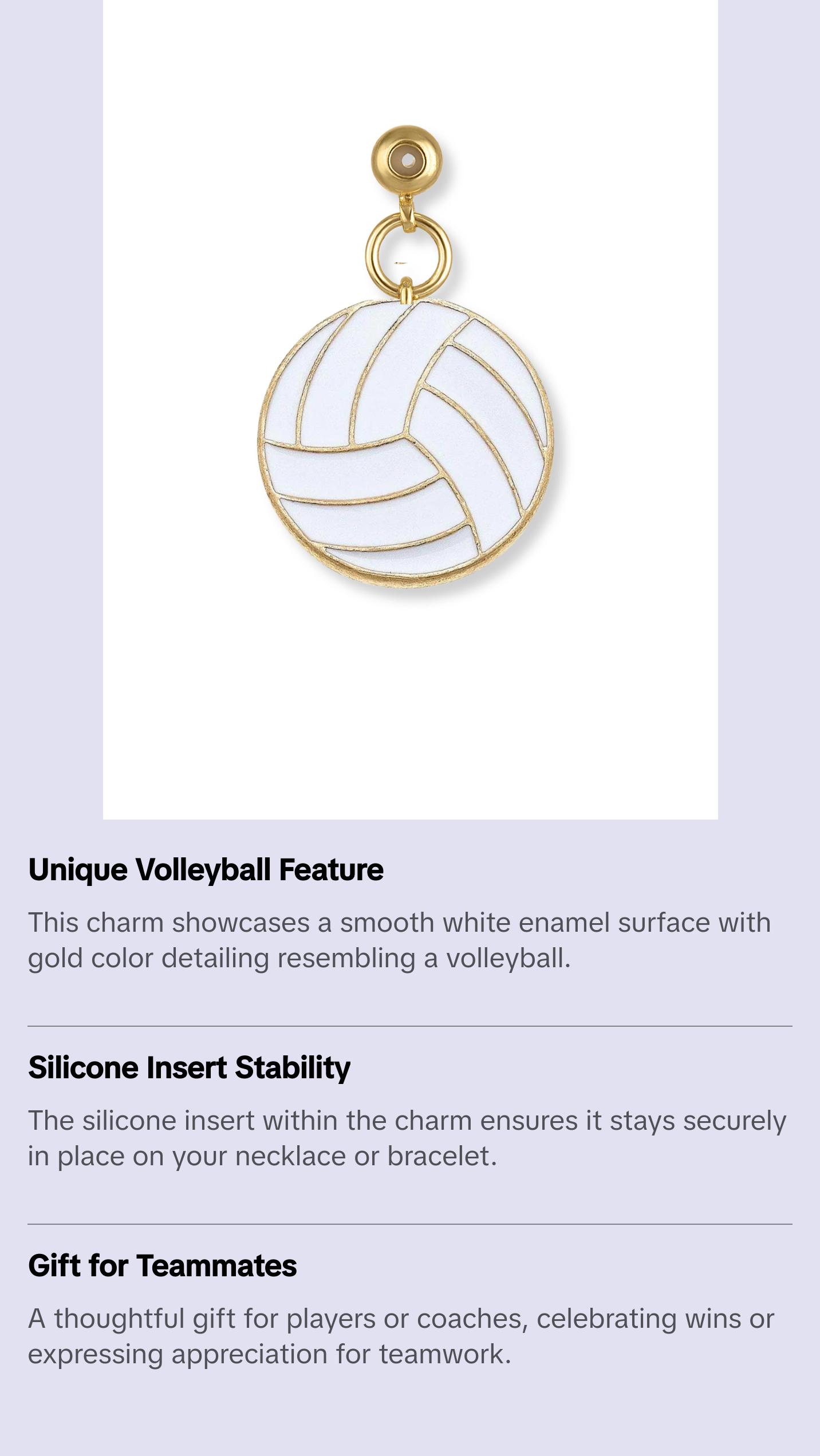 Volleyball Grip Charm