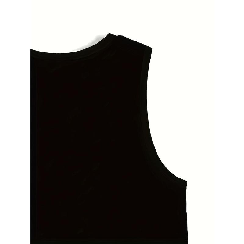 Men'S Summer Tank Top Featuring a High-Definition Hawaiian Print, Perfect for Outdoor Sports, Fitness, And Vacations; a Casual, Comfortable, And Breathable Shirt.