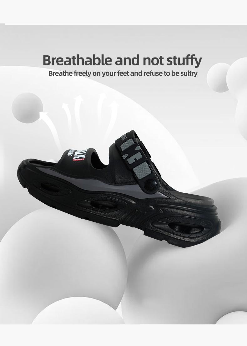 Men's Stylish Comfortable Sandals Soft Non-Sore Anti- Slip for Office Travel Beach Home All-Day Comfort Versatile Design Perfect for Every Occasion