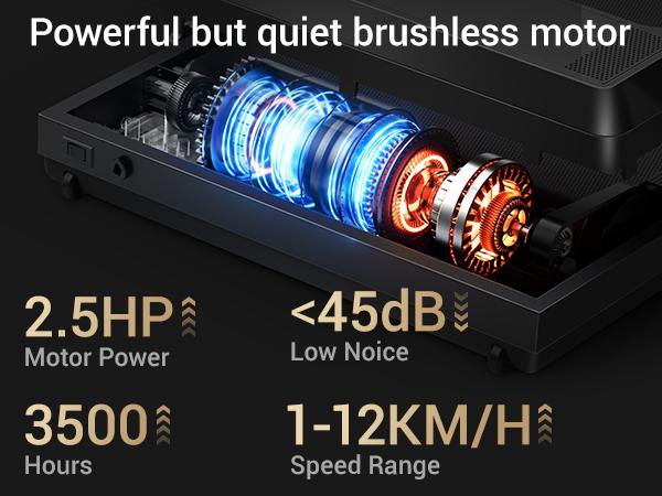 UMAY Walking Pad Treadmill with Incline, Under Desk Treadmill with Diamond Pattern Running Belt, Lightweight Running Machines for Home Office SpringStatements