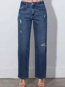 [XPT502] Mid-Rise Straight Jeans