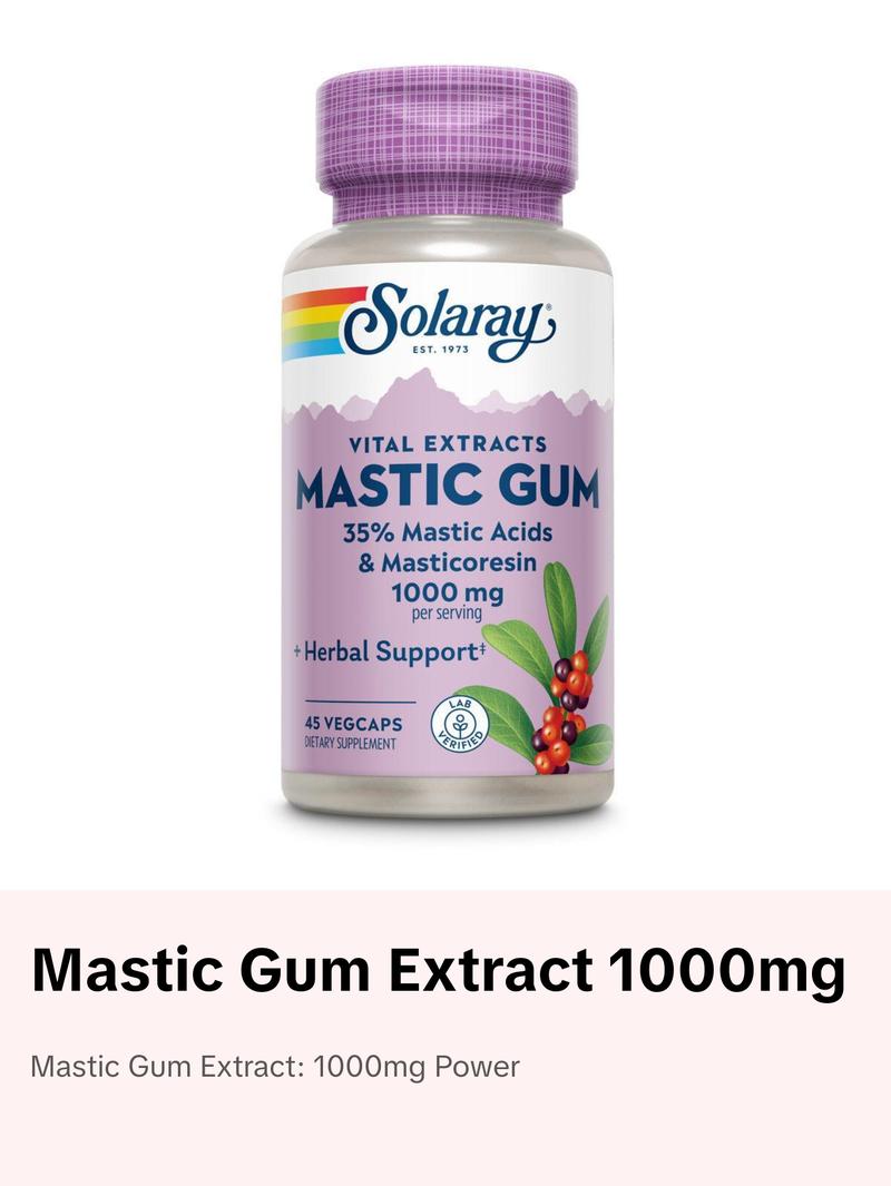 Mastic Gum Extract 1000mg