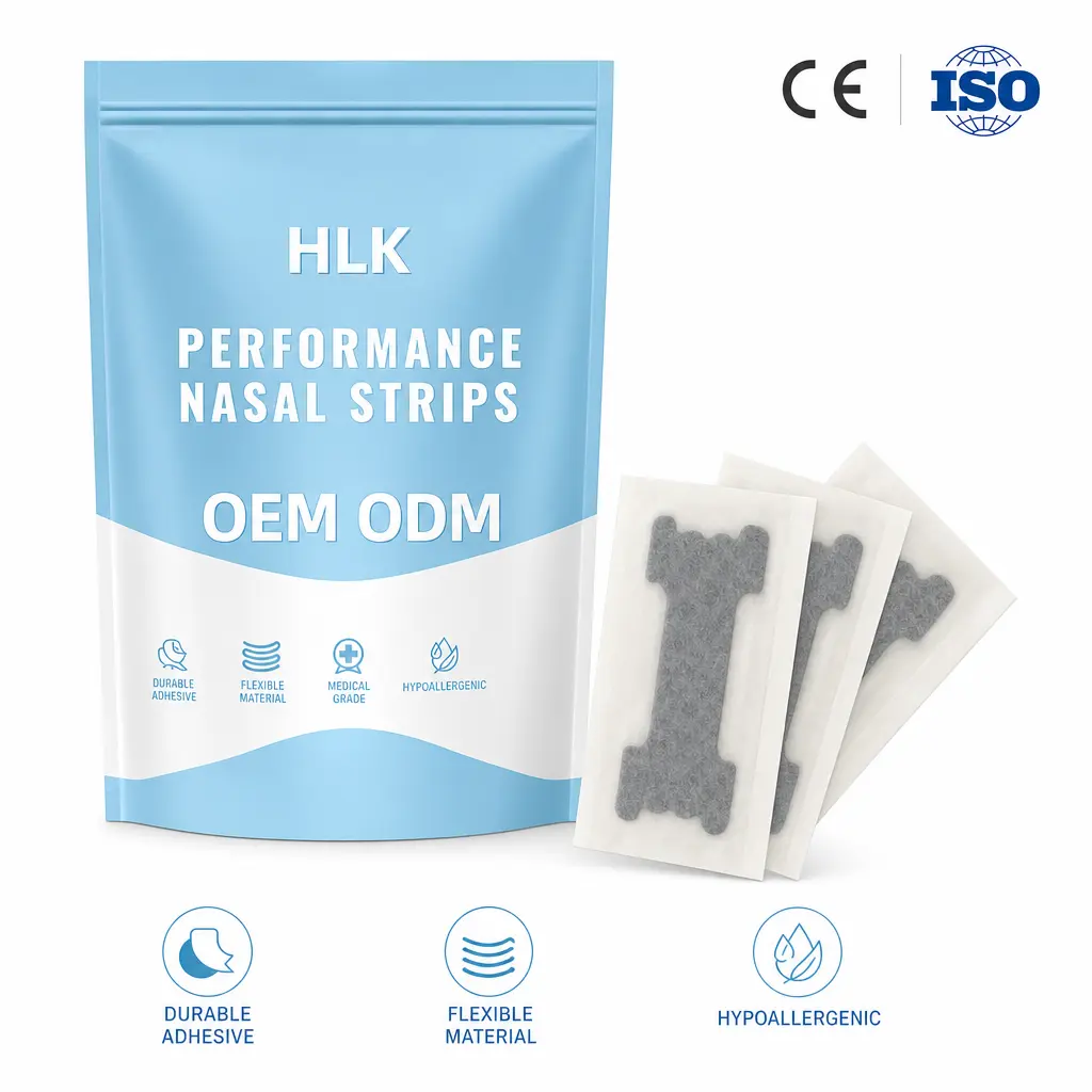 Nasal Strips for Snoring 30PCS 60x22mm Black Non-Woven Nasal Strips Medical Grade Hypoallergenic Nasal Breathing US Stock