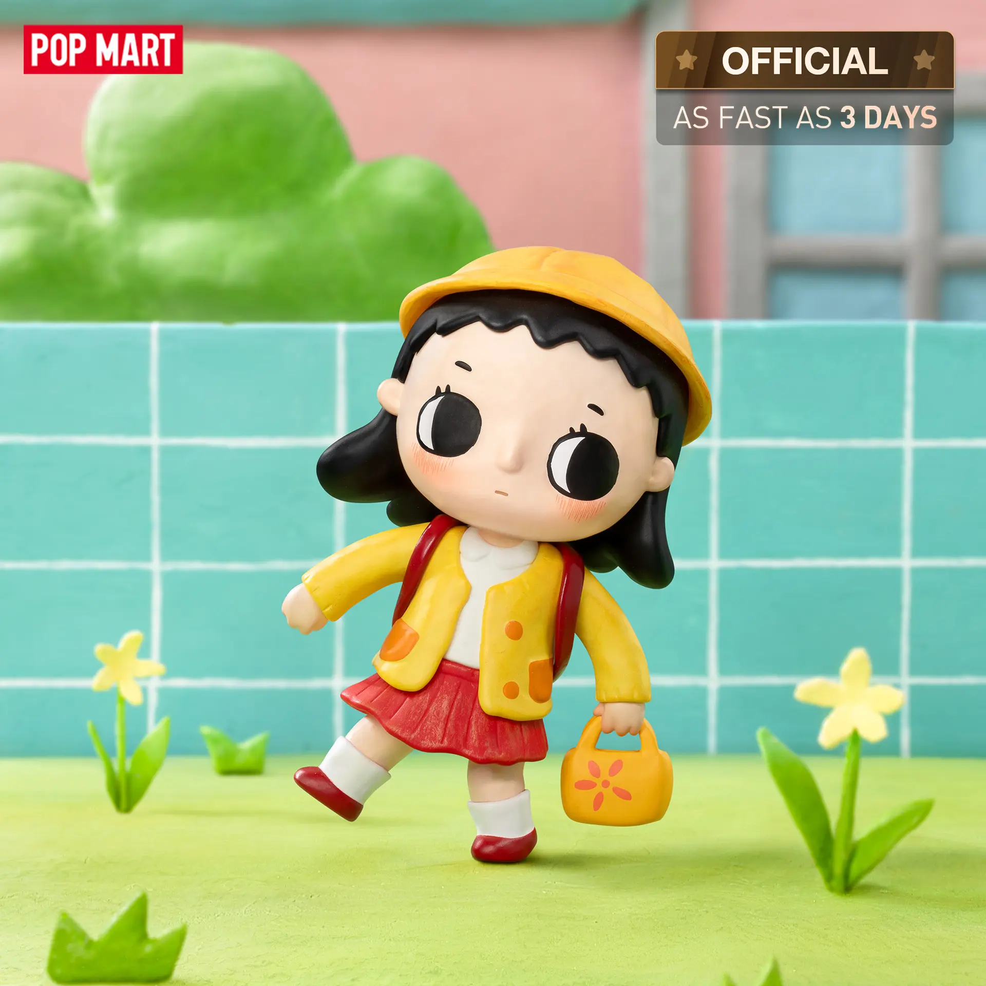 【NEW】POP MART Nyota × Chibi Maruko Chan Series Figures Blind Box, Action Figures