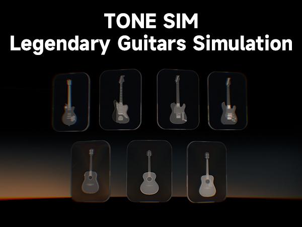 Donner HUSH-X PRO Multi-Effects Electric Guitar for Travel, 4 Color Options