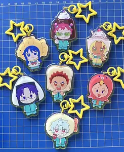 Disastrous Acrylic Keychains - Saiki K Keychain, Cute Keyring Accessory, Fun Charm For Backpack Or Purse | High Quality and Customer Favorite Items