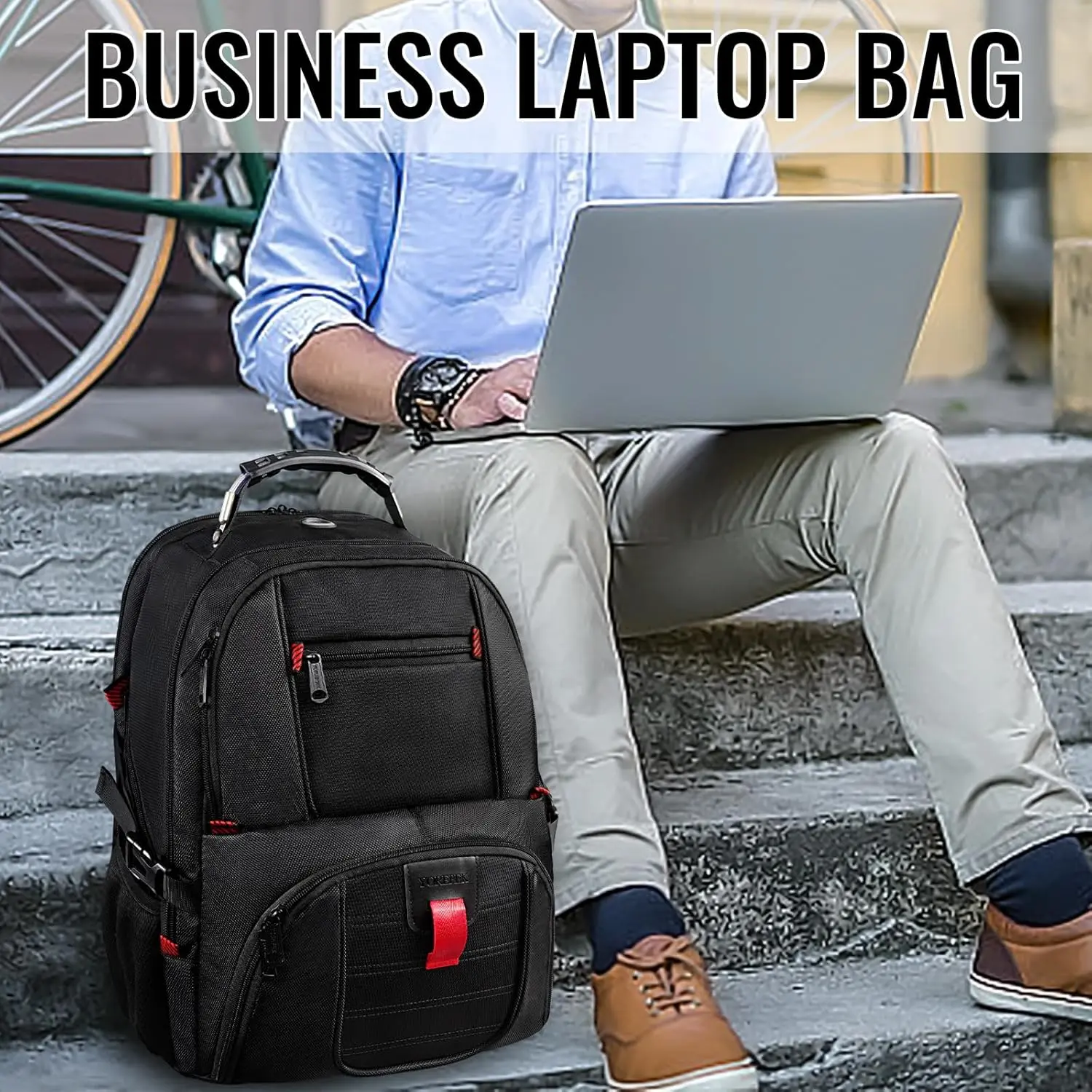 Large Backpack for Men Women Extra Large Laptop Backpack Water Resistant Travel Bag Fits 17 Inch Computer 3 Compartments 10 Pockets TSA Approved Business Work Bag - TikTok Shop Large Backpack for Men Women Extra Large Laptop Backpack Water Resistant Travel Bag Fits 17 Inch Computer 3 Compartments 10 Pockets TSA Approved Business Work Bag - TikTok Shop
