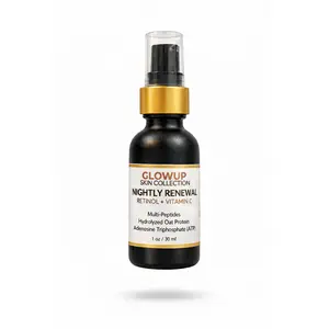 Nightly Renewal Serum -Retinol + Vitamin C Anti-Aging Night Treatment
