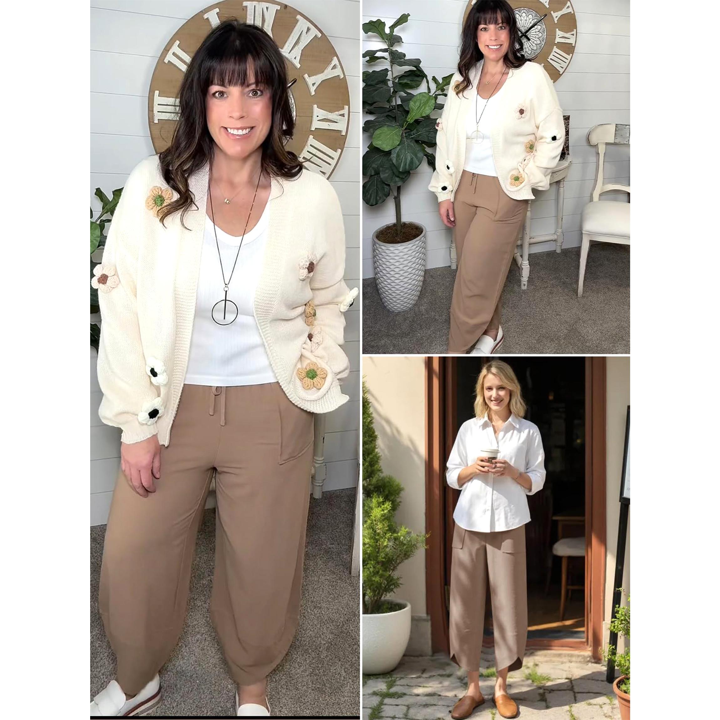 Buenobel Women's Relaxed Wide Leg Drawstring Pants Breathable Cotton Linen Blend Casual Chic for All-Day Comfort Buenobel Women's Relaxed Wide Leg Drawstring Pants Breathable Cotton Linen Blend Casual Chic for All-Day Comfort