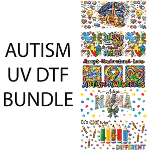 AUTISM UV DTF BUNDLE FOR CUPMAKING AUTISM UV DTF BUNDLE FOR CUPMAKING