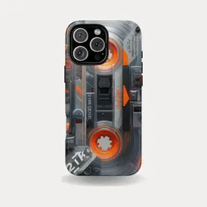 Retro Cassette Tape Phone Case, 90s Mixtape Design for iPhone