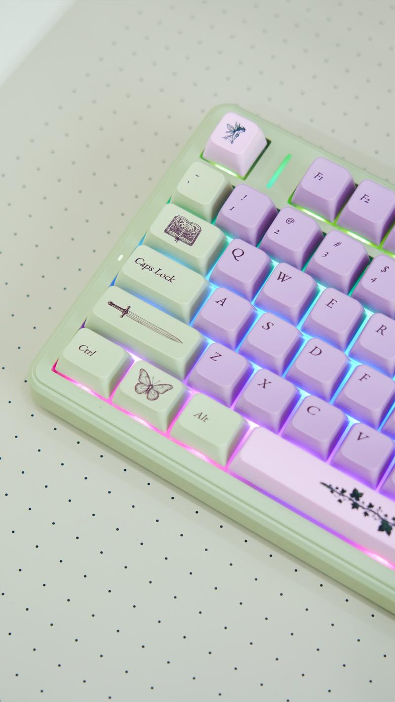 [AULA × Jesnerdingout Co-Designed] Fae Blade F99 Pro Wireless Mechanical Keyboard, 99% Layout, Tri-Mode Connectivity, Hot-Swappable, With Knob Control, RGB Backlight