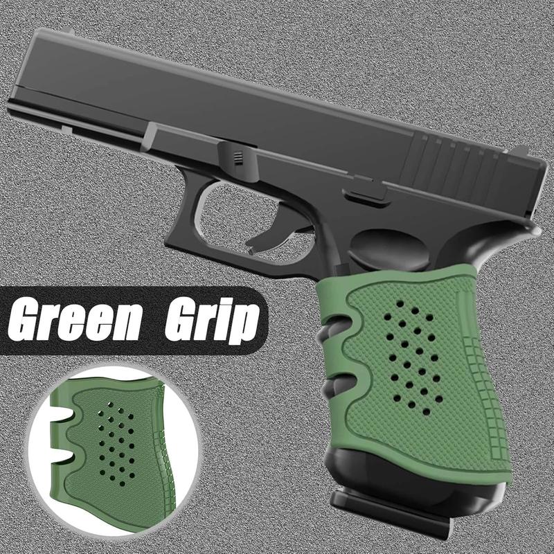 4Pack Glock Grip Pistol Holster Rubber Grip Glove Sleeve Anti-Slip for Glock 17, 19, 19x, 20, 21, 22, 23, 25, 31, 32, 34, 35, 37, 38, 41, 43x, 44, 45, 48 Pistols Accessories 4Pack Glock Grip Pistol Holster Rubber Grip Glove Sleeve Anti-Slip for Glock 17, 19, 19x, 20, 21, 22, 23, 25, 31, 32, 34, 35, 37, 38, 41, 43x, 44, 45, 48 Pistols Accessories
