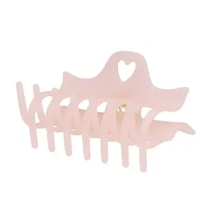 Emi Jay Heartbreaker Hair Claw Clip in Pink Smoke