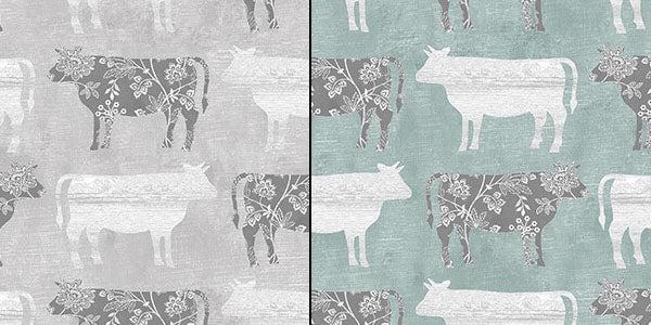 Chalk Barn Fabric Collection - Chalk Block Print Red Chalk Barn Fabric Collection - Chalk Block Print Red