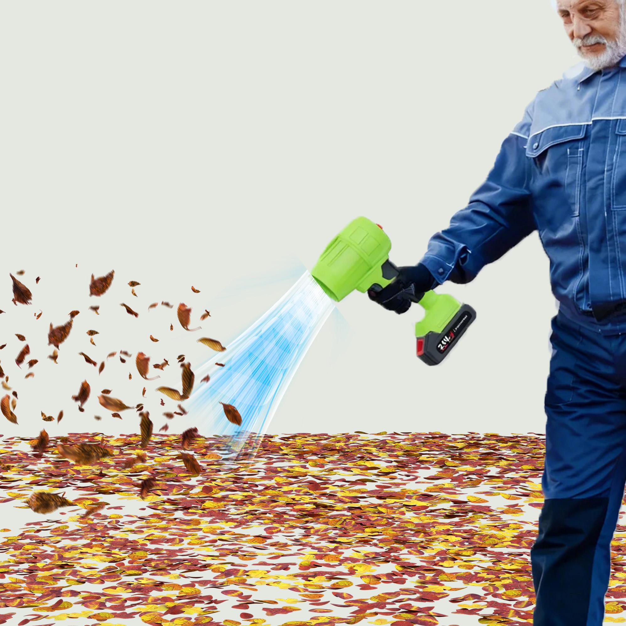 Turbo Jet Blower,Leaf Blower, Violent Turbo Fan, Pure Copper Motor,Car Drying After Wash, Handheld Snow Blower,Cordless Turbo Power Air Duster,Home Improve,Garden Mainte Perfect Christmas & New Year Gift Idea