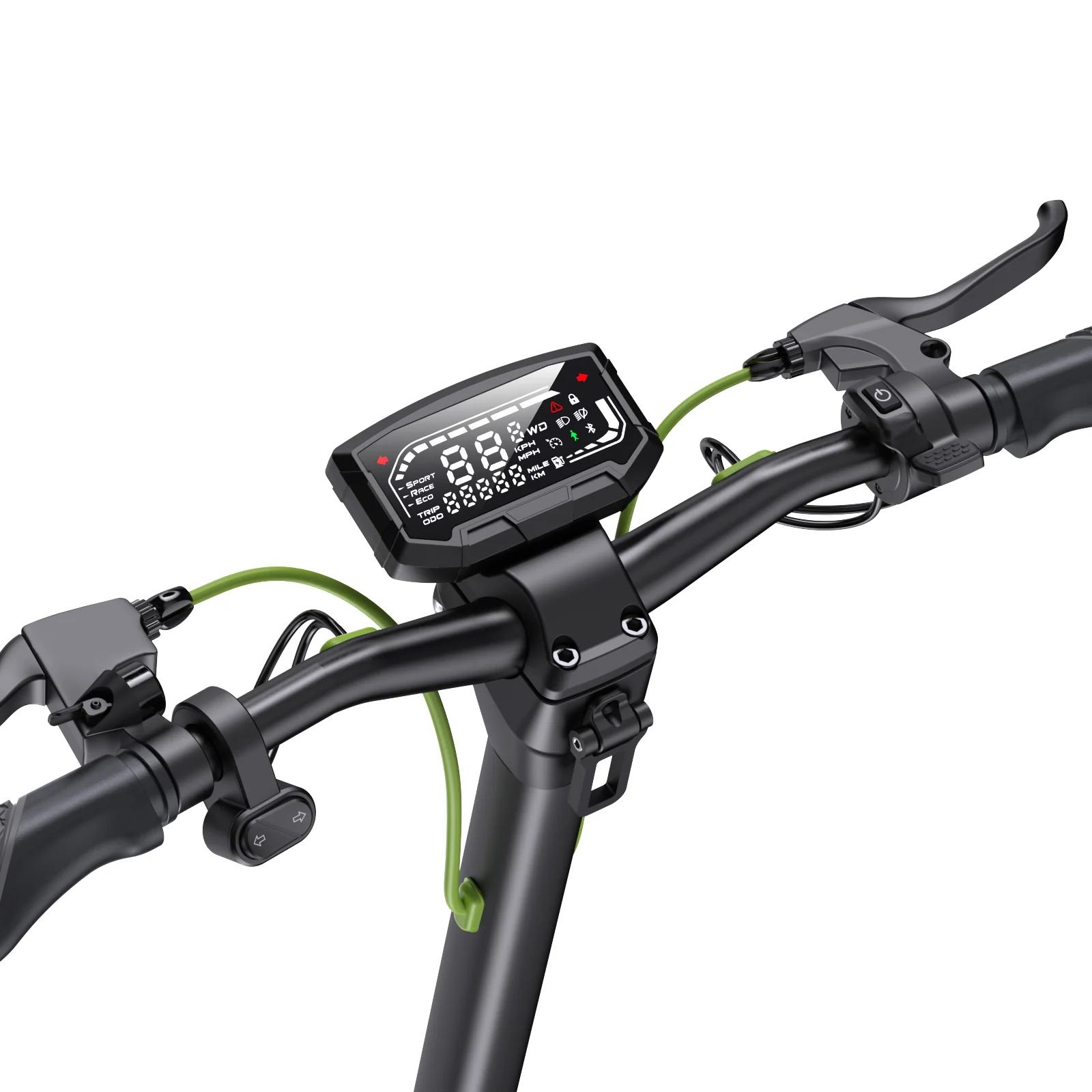 【Spring Sale】High-End School Electric Scooters, 10' Off Road Tires, 28MPH/21MPH Max Speed,1000W/750W Motor, 37/35 Miles Long Range, Foldable Commuter Electric Scooter with Dual Suspensions, Dual Braking& App Control SpringStatements