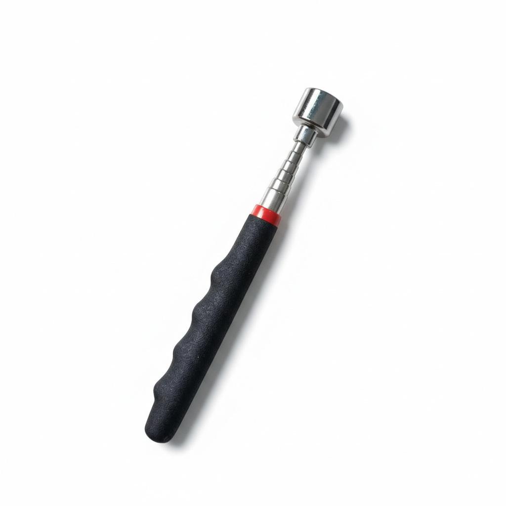 Telescoping Magnetic Pickup Tool with an Extra Strong Magnetic Stainless Steel Magnet Stick Extendable up to 30in Non-Slip Rubber Handle Rust Proof and Corrosion Resistant for Refrigerator Side Gap