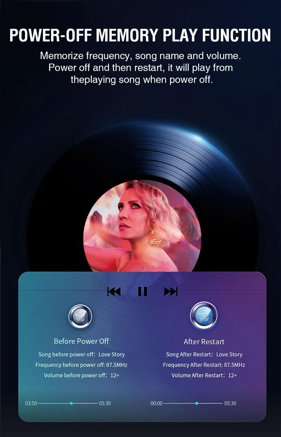 Latest In-car Bluetooth Car Charger MP3 Player with Dual USB Plugs Hands-free Calling & Colorful LED Lights Super Fast Charging Latest In-car Bluetooth Car Charger MP3 Player with Dual USB Plugs Hands-free Calling & Colorful LED Lights Super Fast Charging