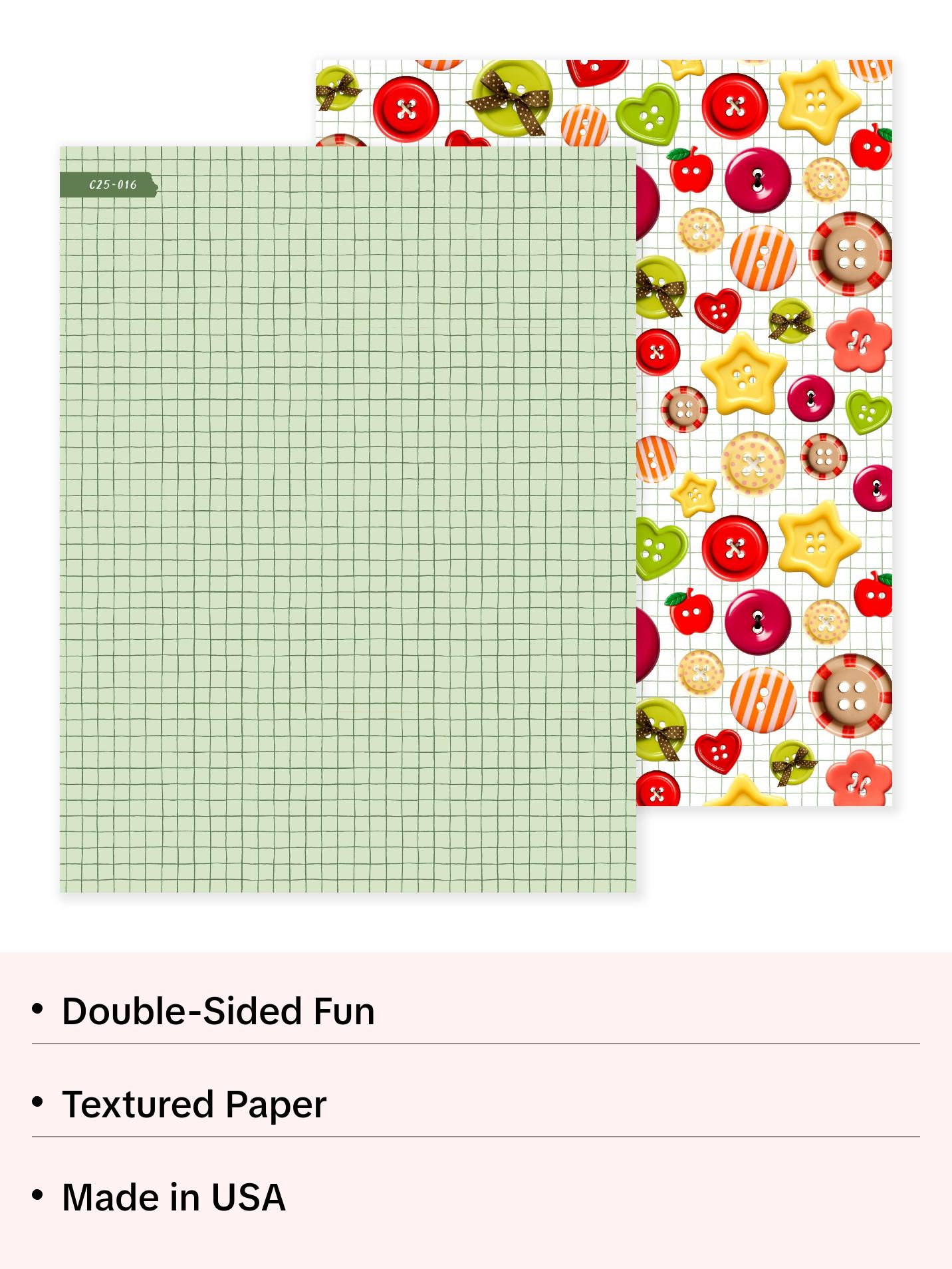 Button Orchard | Scrapbook Paper