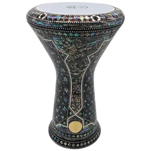 The 17.5'' NG2.0 Tauri Darbuka Doumbek With Green Mother of Pearl Gawharet El Fan