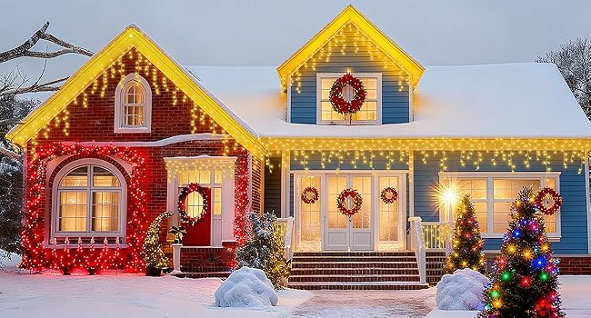 Weather resistant Christmas lights