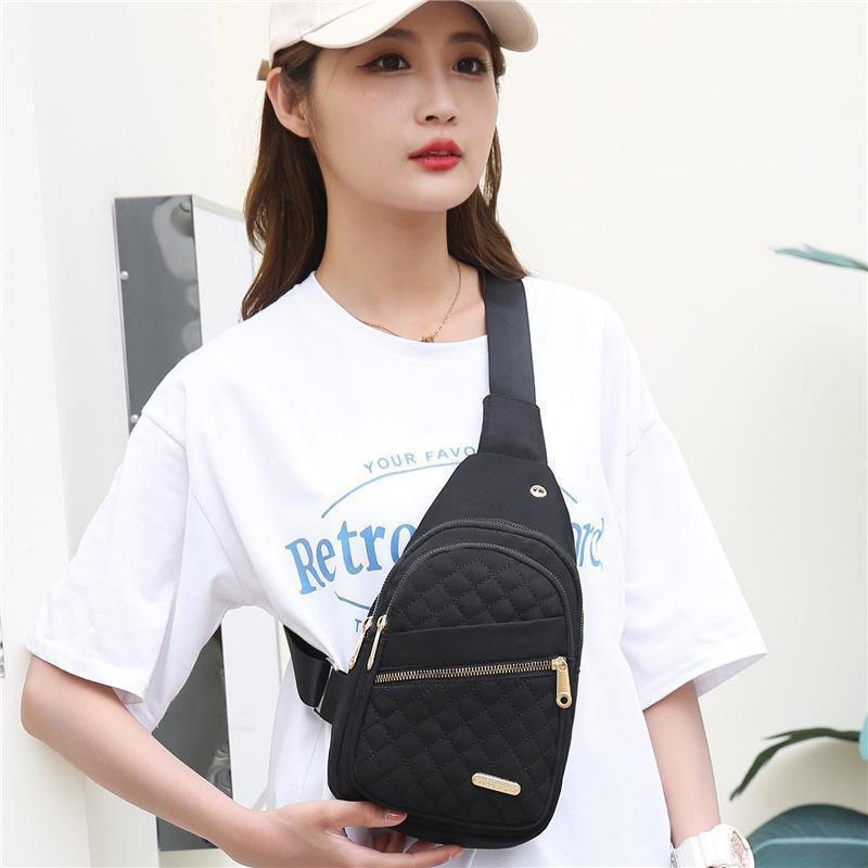 Single-shoulder Crossbody Bag, Multi-zipper Storage Small Crossbody Bag, Travel Crossbody Bag, Suitable for Both Men and Women