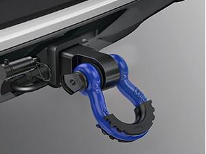 Nilight Anti-Theft Shackle Hitch Receiver 2Inch 45000 LBs Breaking Strength 3/4" Anti-Theft D Ring Shackle 5/8" Trailer Hitch Lock Pin Heavy Duty Solid Towing Kit for Trucks Off Road (Blue&Black) Harness