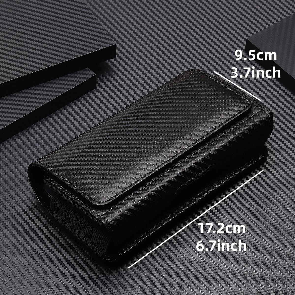 Dual Phone Holster pouch PU Leather Belt Clip Card Slot Magnet Man Waist Bag Carrying Perfect For Outdoor Daily Use Dual Phone Holster pouch PU Leather Belt Clip Card Slot Magnet Man Waist Bag Carrying Perfect For Outdoor Daily Use