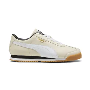 PUMA Mens Roma 24 Standard Lace Up Sneakers Shoes Casual - Off White