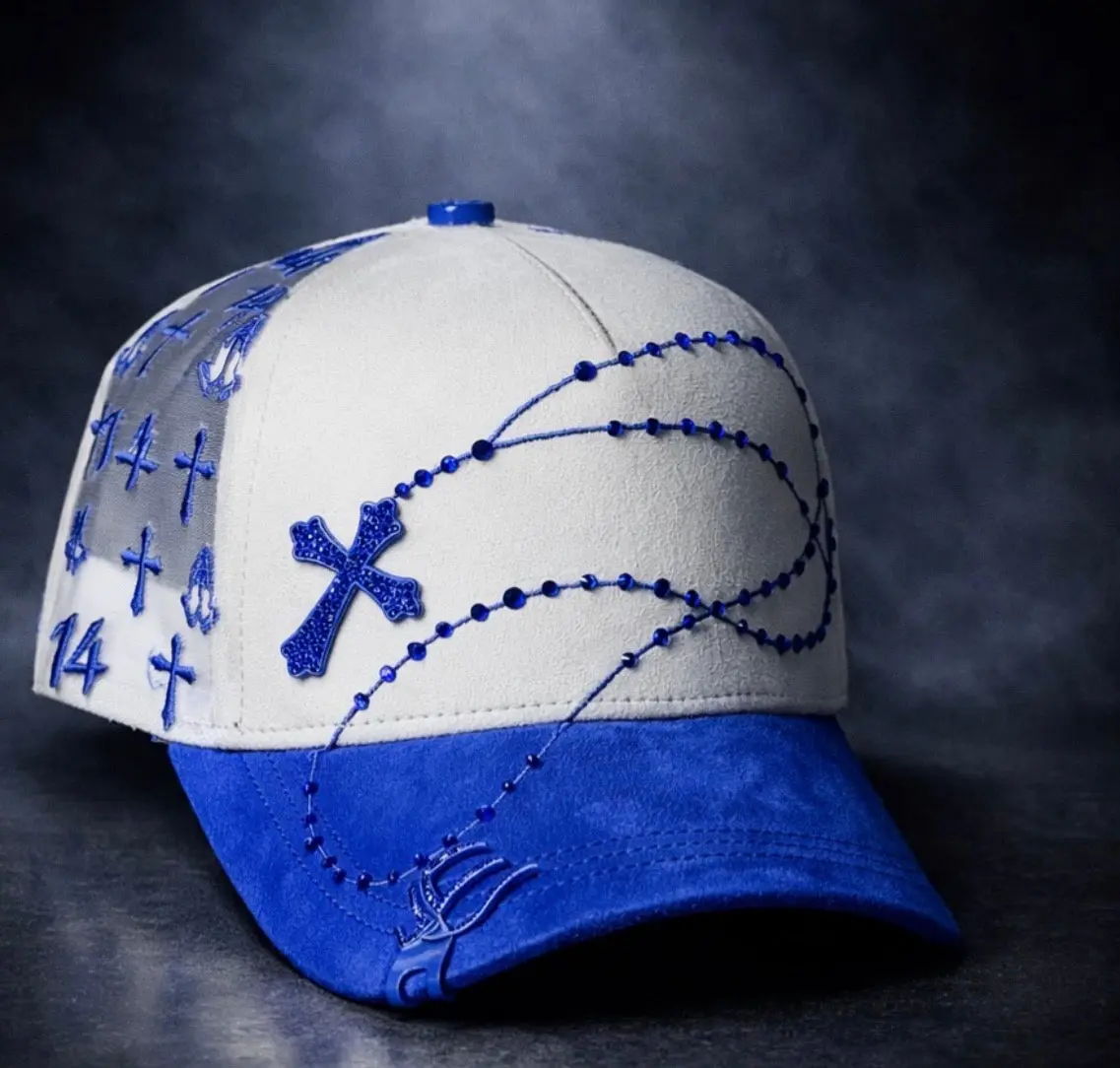 Exodo 14-14 White Blue (only hat)