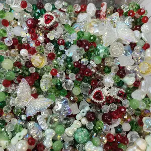 Colorful Mixed Loose Beads DIY Bracelet Necklace Craft Supplies
