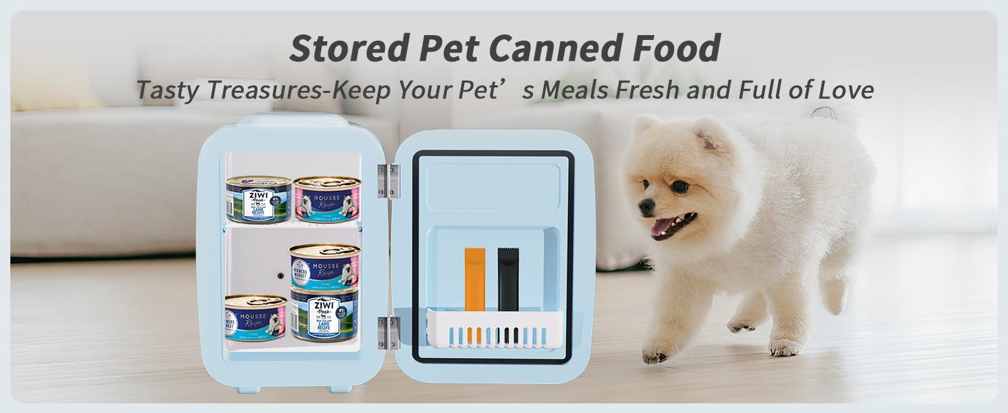 YASHE Mini Fridge/7 colours, 4 Liter/6 Cans Small Refrigerator for Skincare, 110V AC/ 12V DC Thermoelectric Cooler and Warmer for Bedroom, Office, Dorm, Car, Black mini fridge